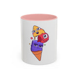 ShapeDude’s – Triangle, Circle, Square Ice Cream Logo Coffee Mug